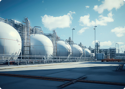 One of the World Largest Passive Gas Company Working